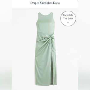 Abercrombie Draped Skirt Maxi Dress